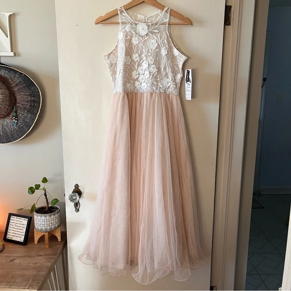Rare Editions Sunday Best Taupe Dress, Girls Size 16 - Picture 12 of 12